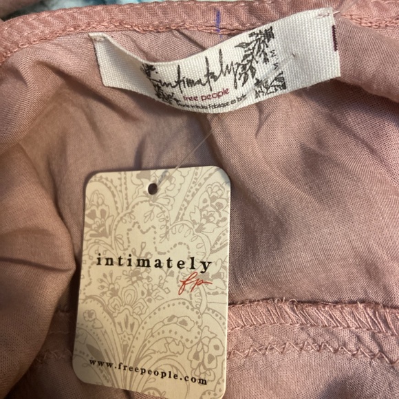 Free People Act Natural Shapeless Romper, old rose - Picture 2 of 12